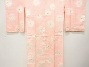 絞り　紅葉模様織り出し　長襦袢